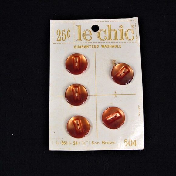 Vintage Buttons Lot German USA Japan - Picture 4 of 9